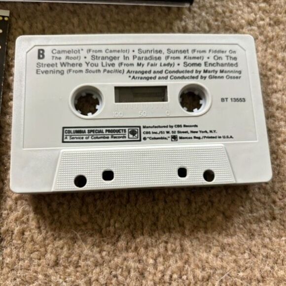 Jerry Vale Great Moments On Broadway BT 13553 Cassette Tape - Picture 3 of 7